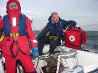 Foto: Sanit&auml;ter im Cockpit einer Segelyacht